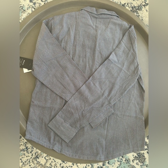 RVCA NWT DAYSHIFT STRIPE II L/S SHIRT Size M - Picture 3 of 12